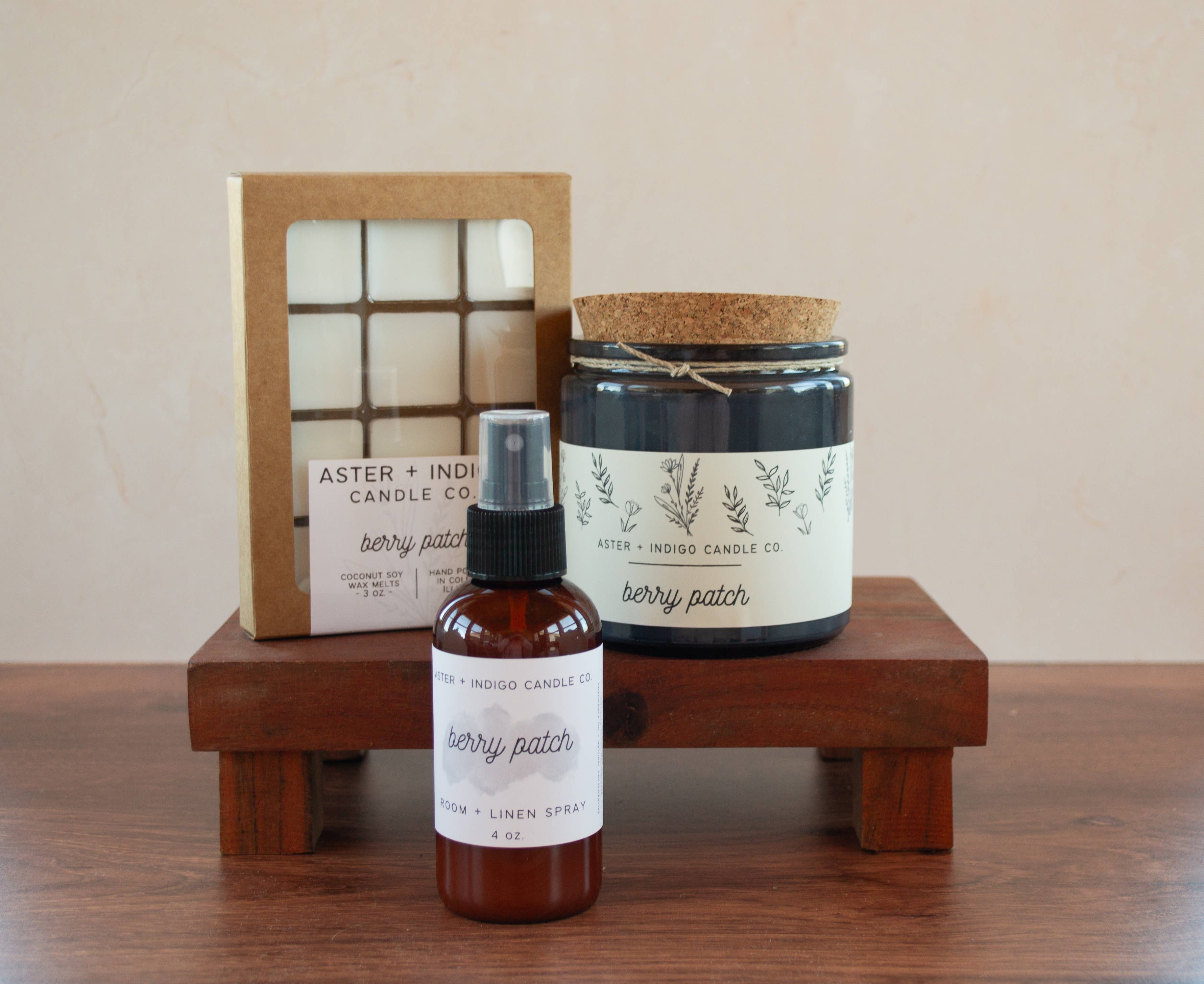 Aster + Indigo Candle Co. - Wholesale Room & Linen Spray - Berry Patch |Spring + Summer Room + Linen Spray| 4oz1