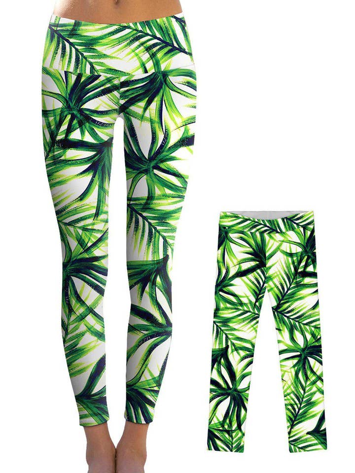 Island Life Lucy Leggings - Mommy and Me for wholesale by Pineapple Clothing