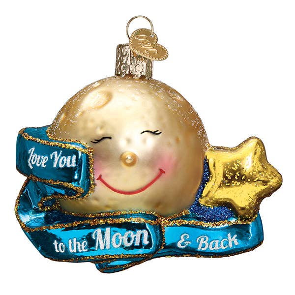 Old World Christmas - Wholesale Ornament - Love You To The Moon & Back Ornament1