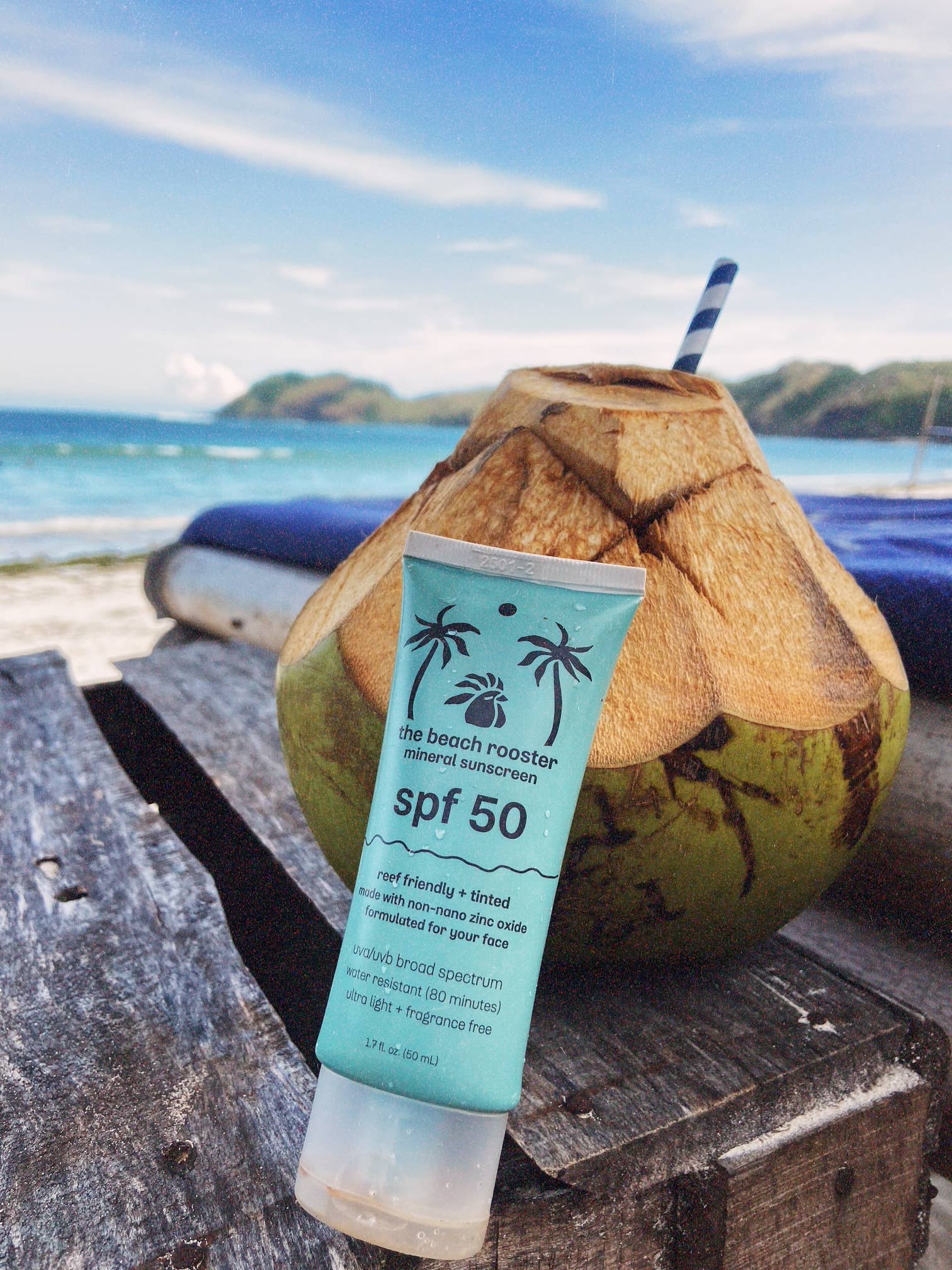 The Beach Rooster - Wholesale Sunscreen - high performing tinted mineral sunscreen1
