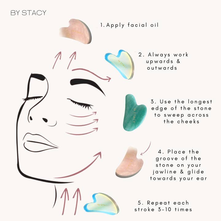 by Stacy - Wholesale Gua Sha Tool - Gua Sha // Removes 50 plastic bottles from the ocean6