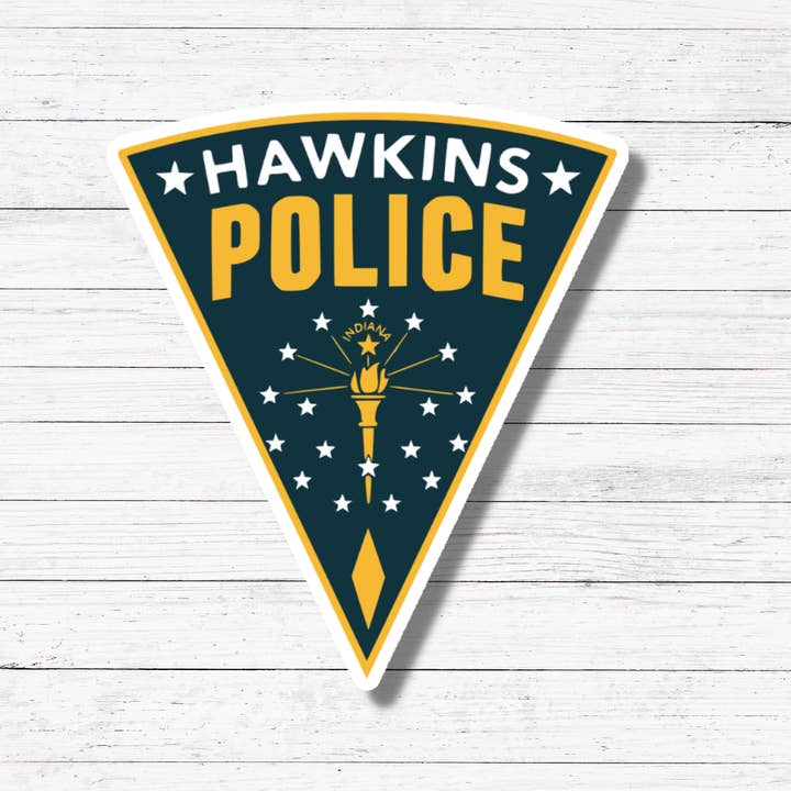 Oily Graphic Creations - Wholesale Sticker - Hawkins Police-Stranger Things Sticker/Magnet1