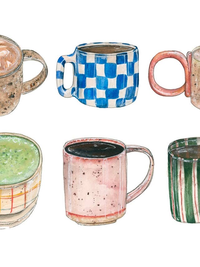 Latte Art Print for wholesale by artxnikki