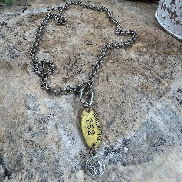 Loulu Designs - Wholesale Pendant/Charm Necklace - Timesless Code Necklace0