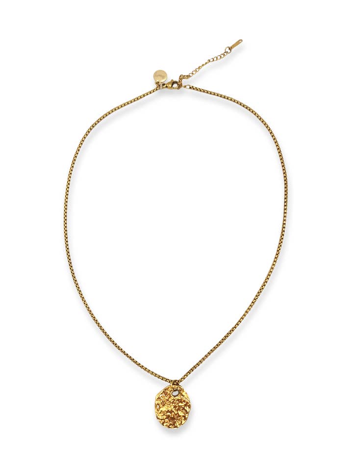 Kæde Stemplet Mønt for engroshandel hos BLOSS Jewelry