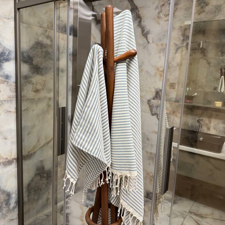 The Loom Wholesale - Wholesale Beach towel - Striped Turkish Towel – Custom Name Embroidery26