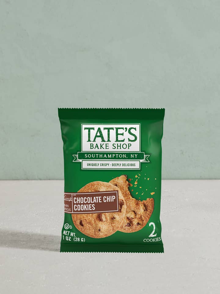Chocolate Cookie Chip Snack Pack | 16ct 2 Packs for wholesale by Tate's Bake Shop
