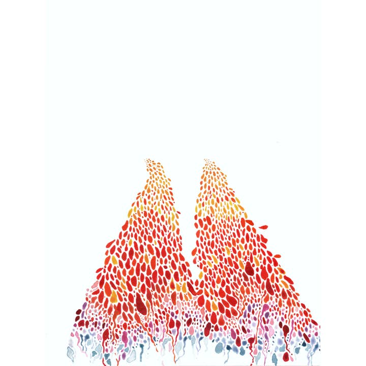 Elephant Shoe Studio - Wholesale Art Print - "When the sun cries until the moon cones up" Fine Art Print