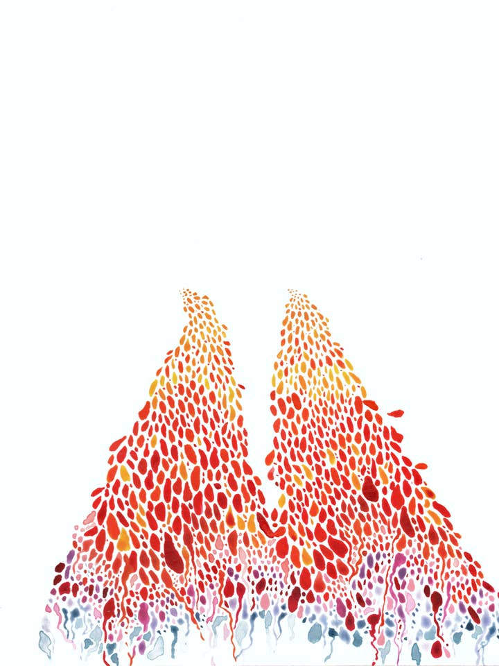 "When the sun cries until the moon cones up" Fine Art Print for wholesale by Elephant Shoe Studio