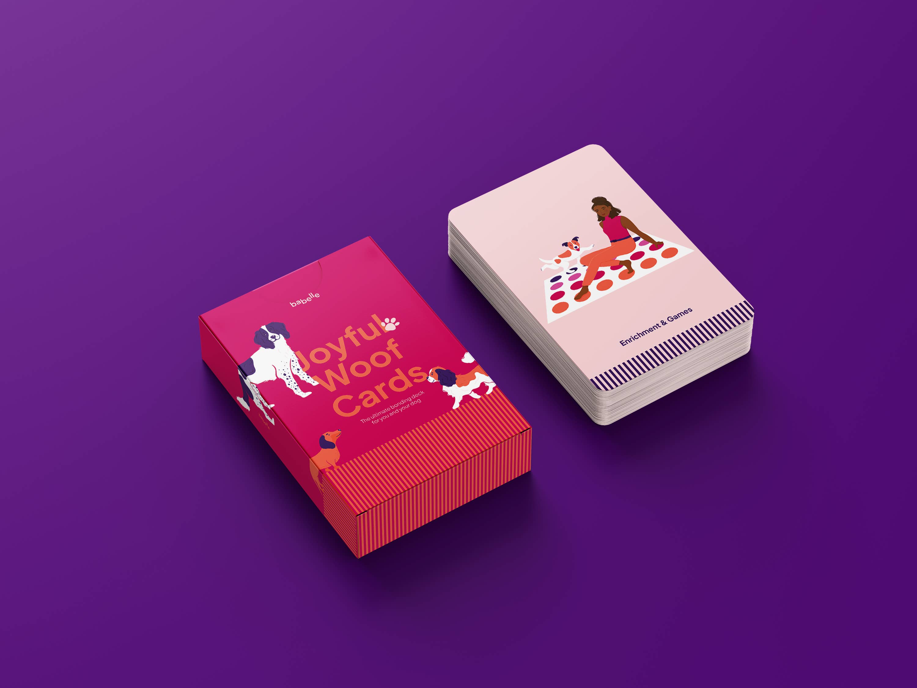 Babelle For Dogs - Wholesale Card Game - Joyful Woof Cards-The ultimate bonding deck for you&your dog16