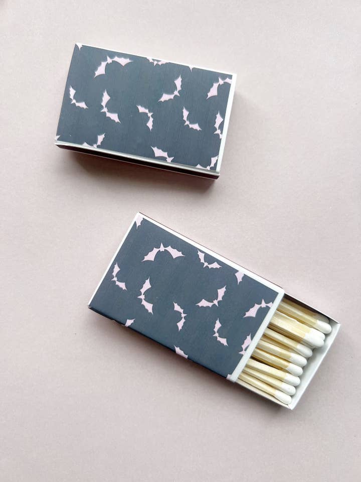 Pink Bat Witchy Matchbox for wholesale by Lunastry