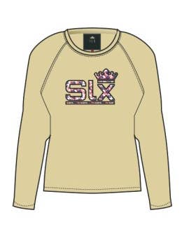 SPORT LUXURY - Wholesale Sweatshirt - Women's - Box Neck Embroidered SLX Sweatshirt