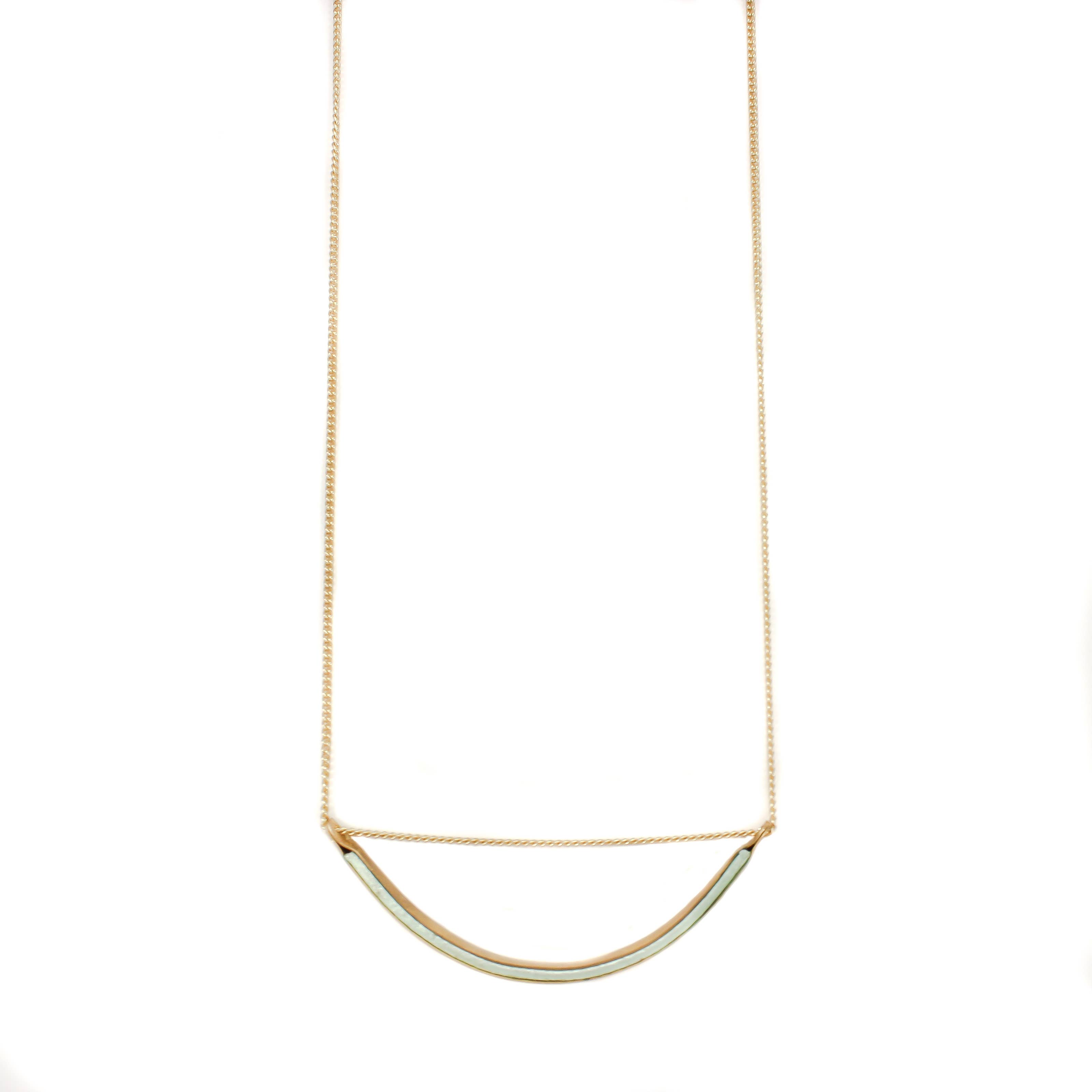 Old Blood Jewelry & Wears – wholesale Pendant/charm necklace – Inlay Curve Necklace0