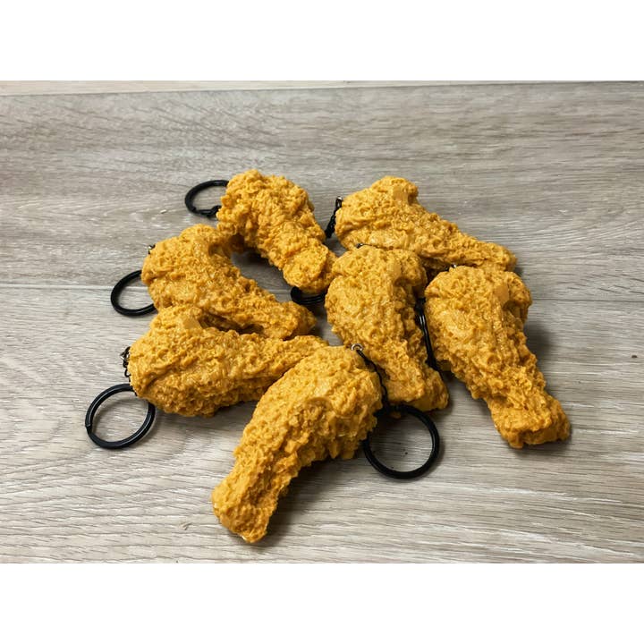 Noms - Wholesale Keychain – Women's - Fried Chicken Drumstick Keychain1