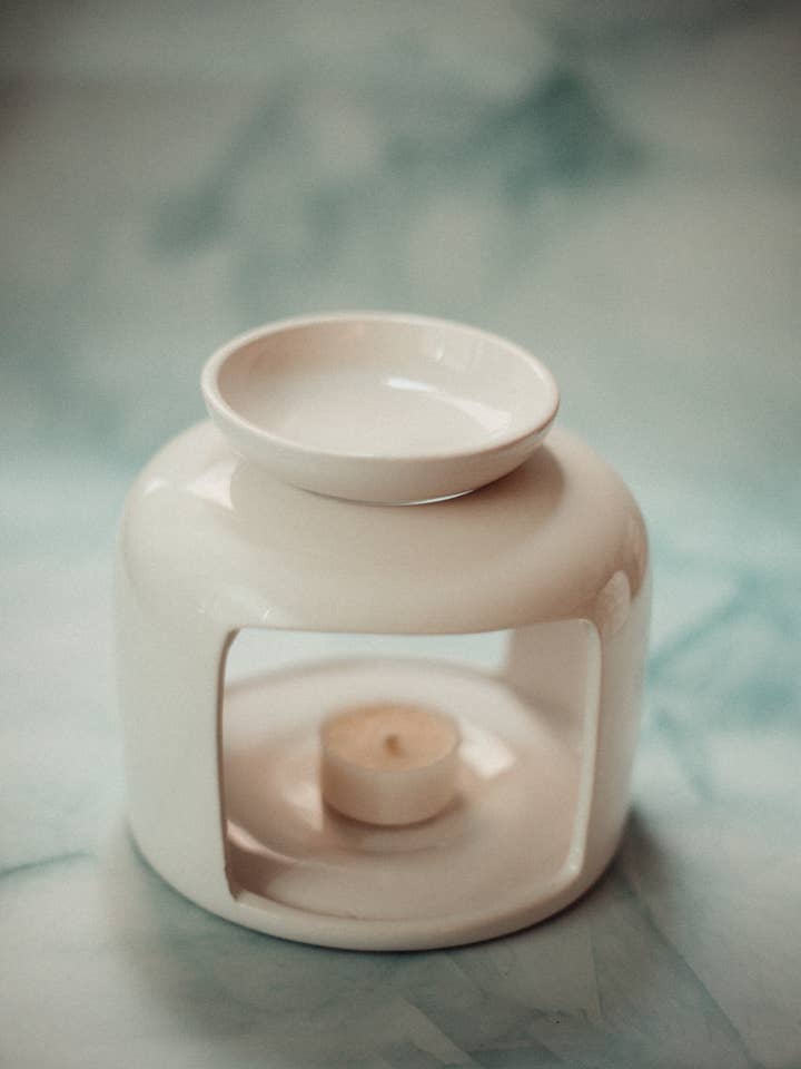 Quemador de cera Berlin White para venta al por mayor de Creative Cliche Candle Co.