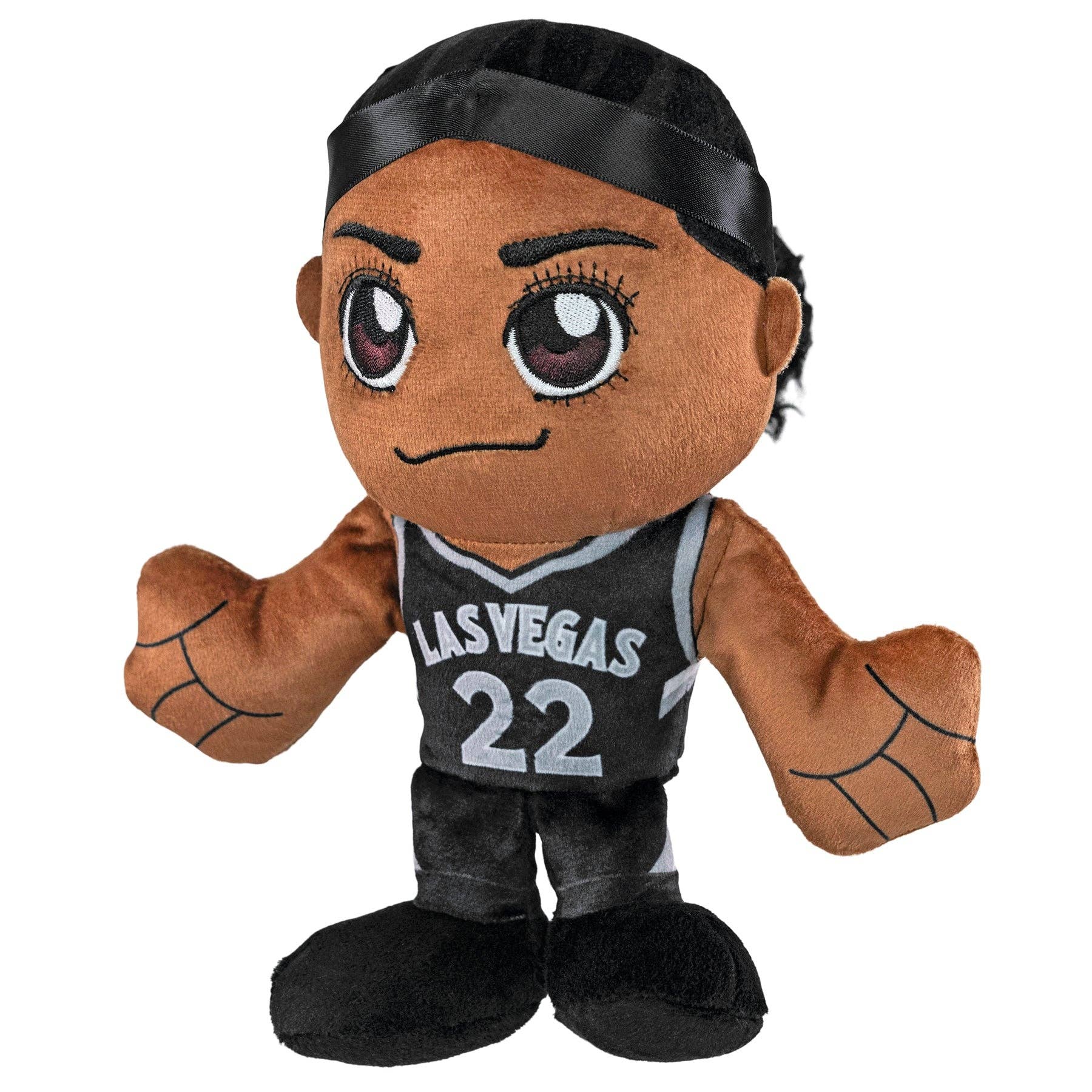 Uncanny Brands - Wholesale Stuffed/Plush Toy - Kids & Baby - Bleacher Creatures Las Vegas Aces A'ja Wilson 8" Kuricha Plush4
