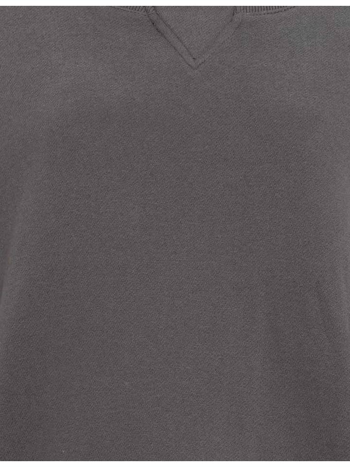 Sweetkama – Großhandel Sweatshirt – Damen – Einfarbiger Kurzpullover für Damen SKT5233