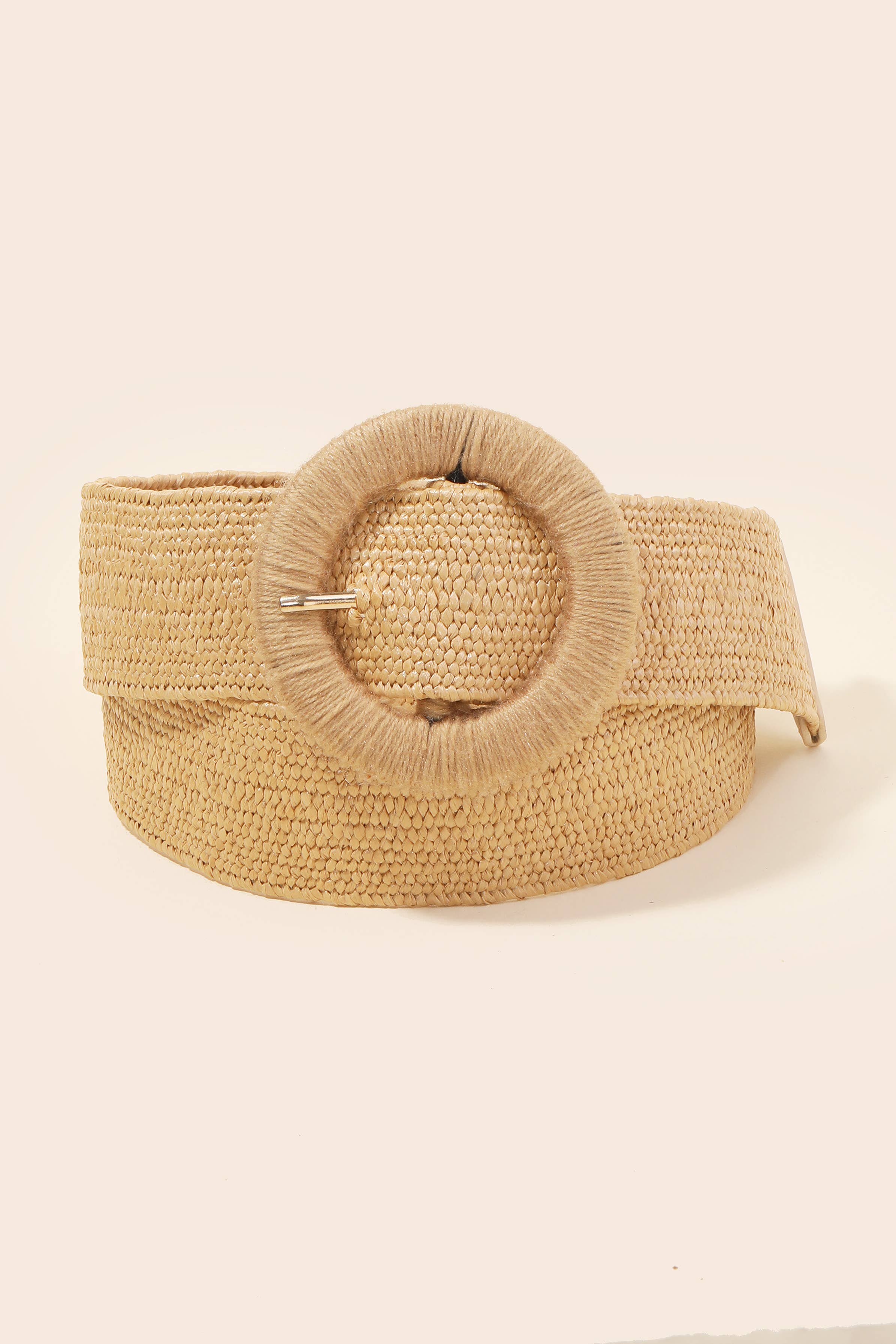 Anarchy Street – wholesale Belt – Women's – Round Buckle Braided Belt3