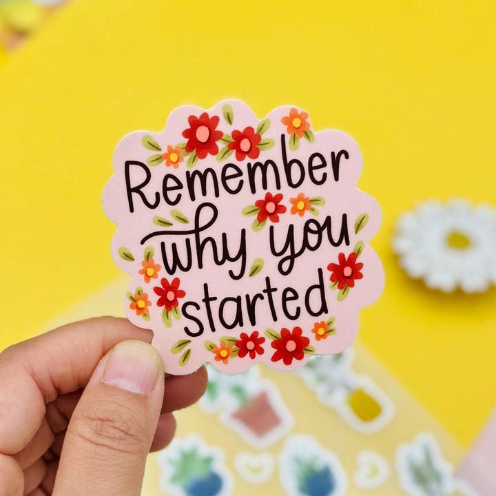 Why You Started Matte Vinyl Sticker for wholesale by Occasionalish