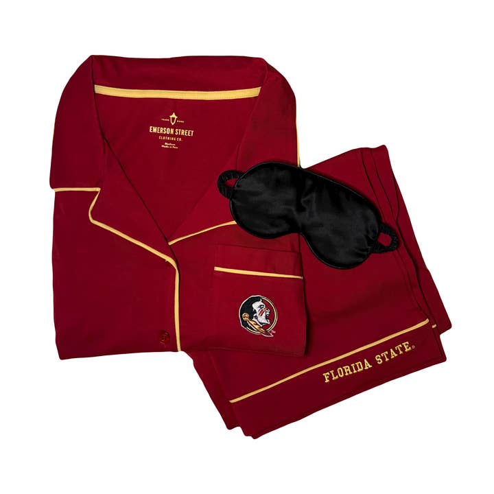 Florida State Seminoles Pajama Set for wholesale by Emerson Street Clothing Co Collegiate Shop