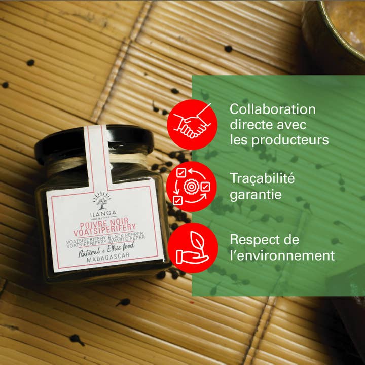 Ilanga Nature - Wholesale Pepper/Peppercorns - Voatsiperifery Black Pepper 65g3