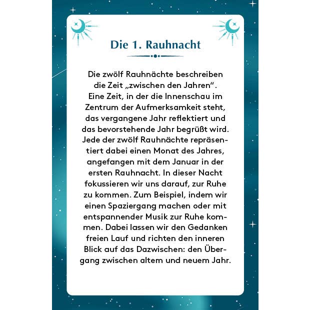 EMF Verlag - Edition Michael Fischer - Wholesale Body, Mind & Spirit - Card Box: Rituals for the Twelve Nights2