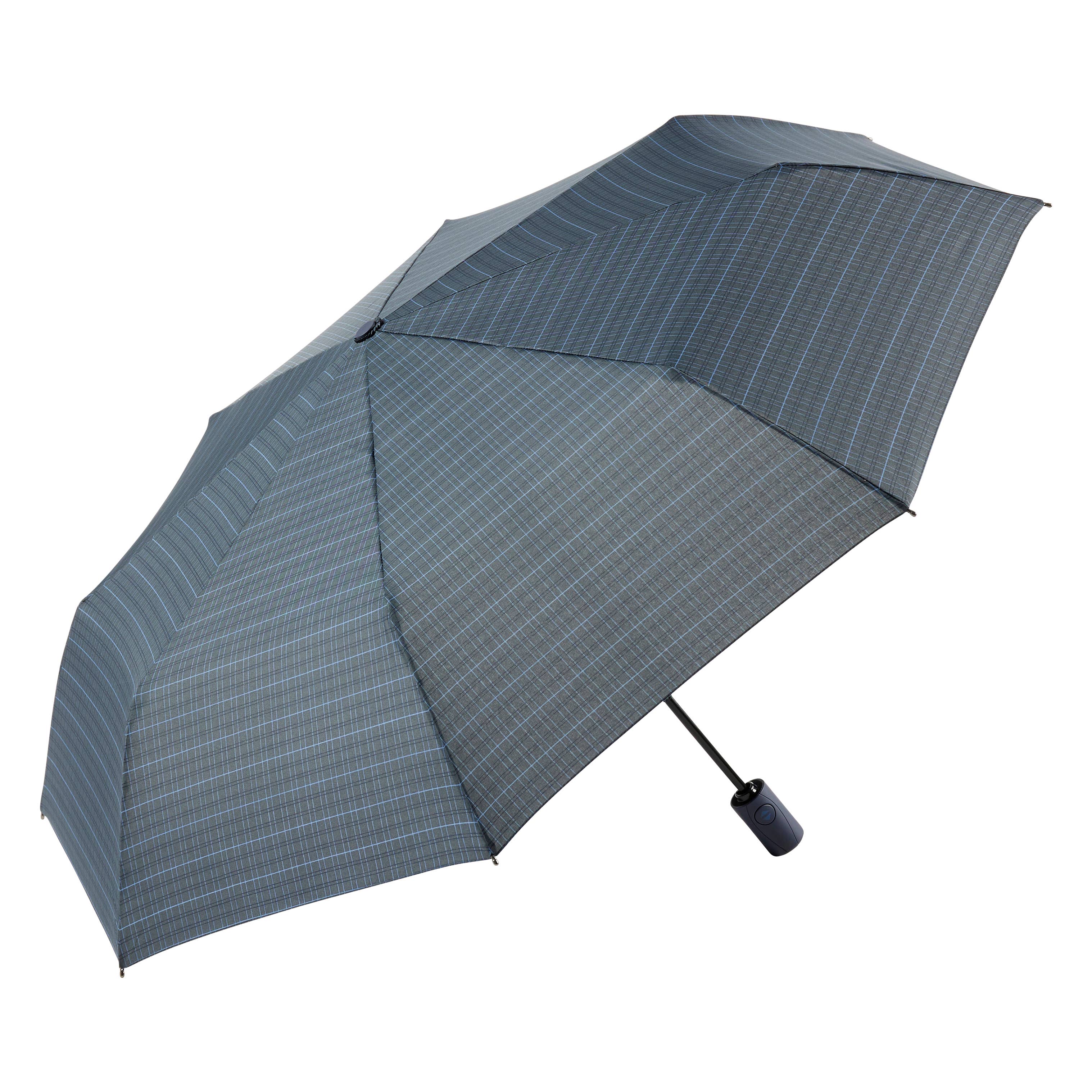 Ezpeleta - Vente Parapluie – unisexe - Parapluie pliant automatique à motifs à carreaux Ezpeleta5