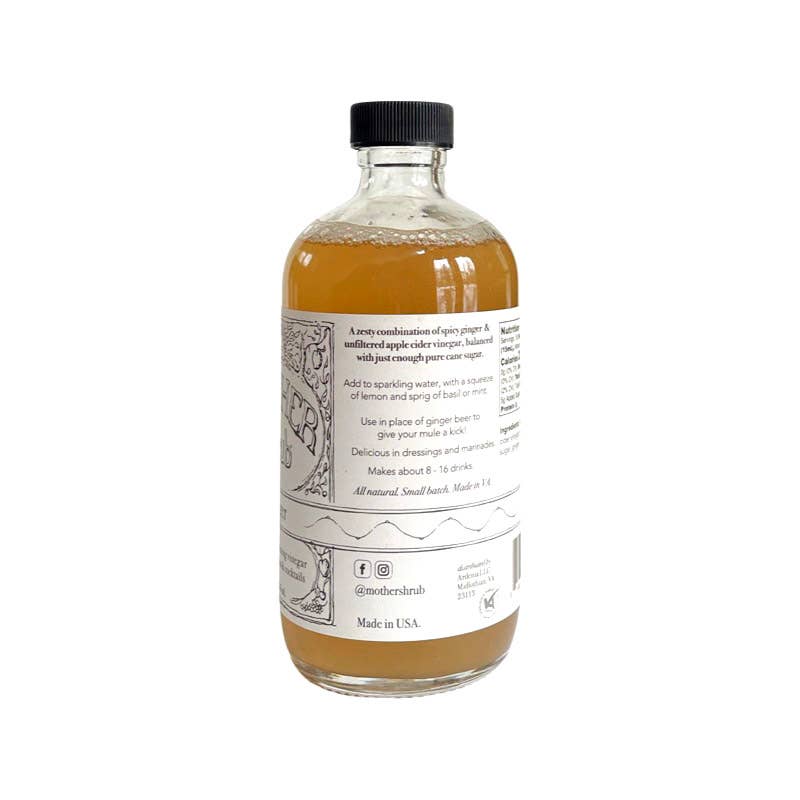 MOTHER shrub - Wholesale Cocktail Mix/Syrup - MOTHER shrub Ginger2