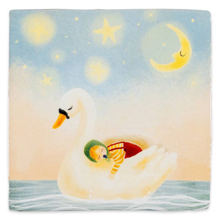 Loaded with love, variation 2 | StoryTiles art on tile for wholesale by StoryTiles