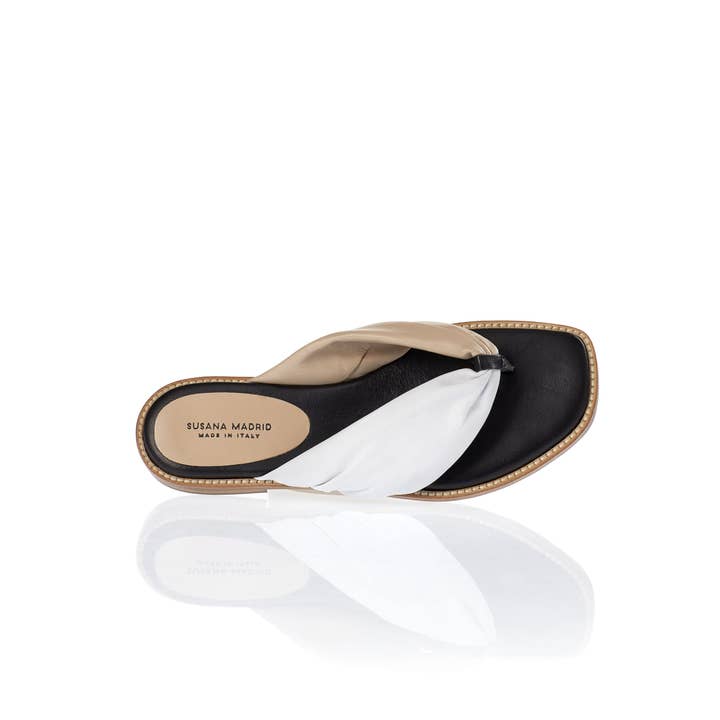 Dolce Vita Flip Flop i neutrala färger för wholesale av Susana Madrid