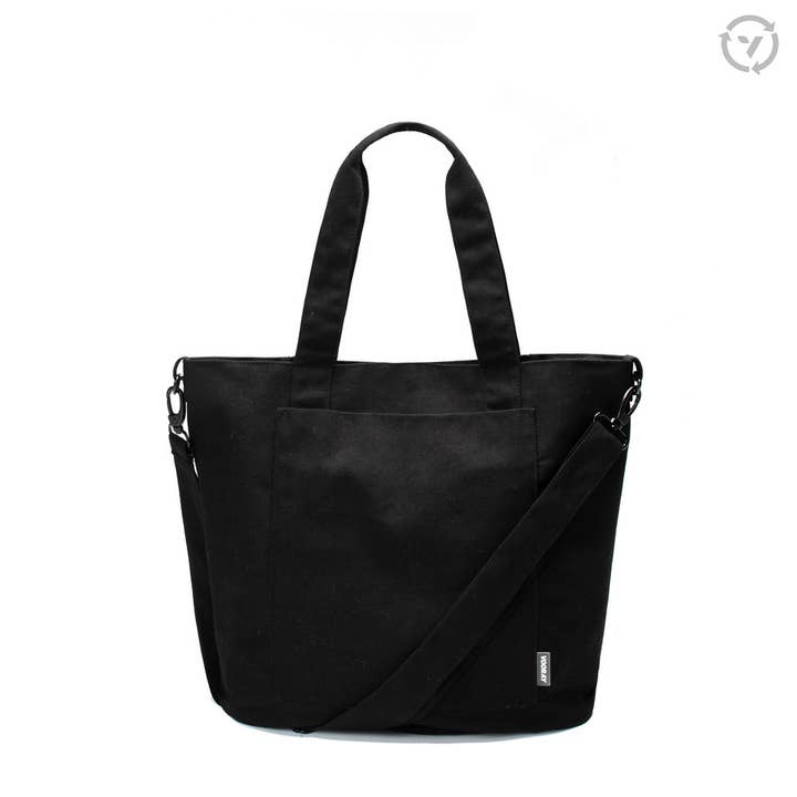Zoey Tote Organic Obsidian for wholesale by Vooray