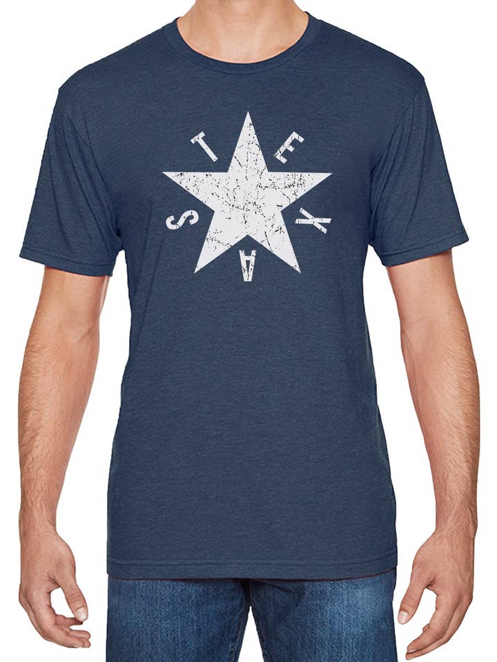 Texas Republic Star T-Shirt for wholesale by Texas Life Outfitters