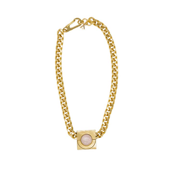 DIPHDA - Wholesale Pendant/Charm Necklace - Iconic Moon Necklace Gold | DIPHDA4