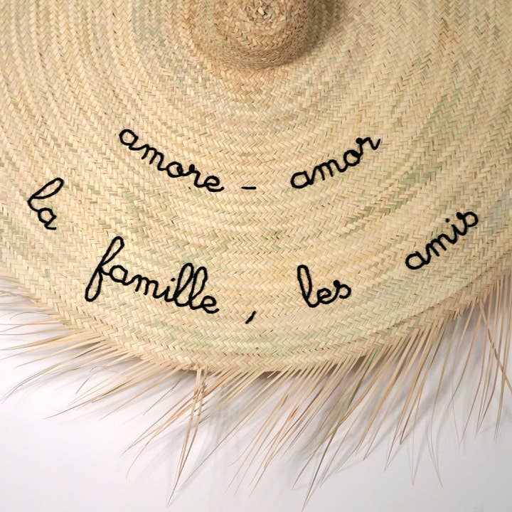Bohome Living - Wholesale Straw Hat - Women's - Fringed wall straw hat - Customizable7
