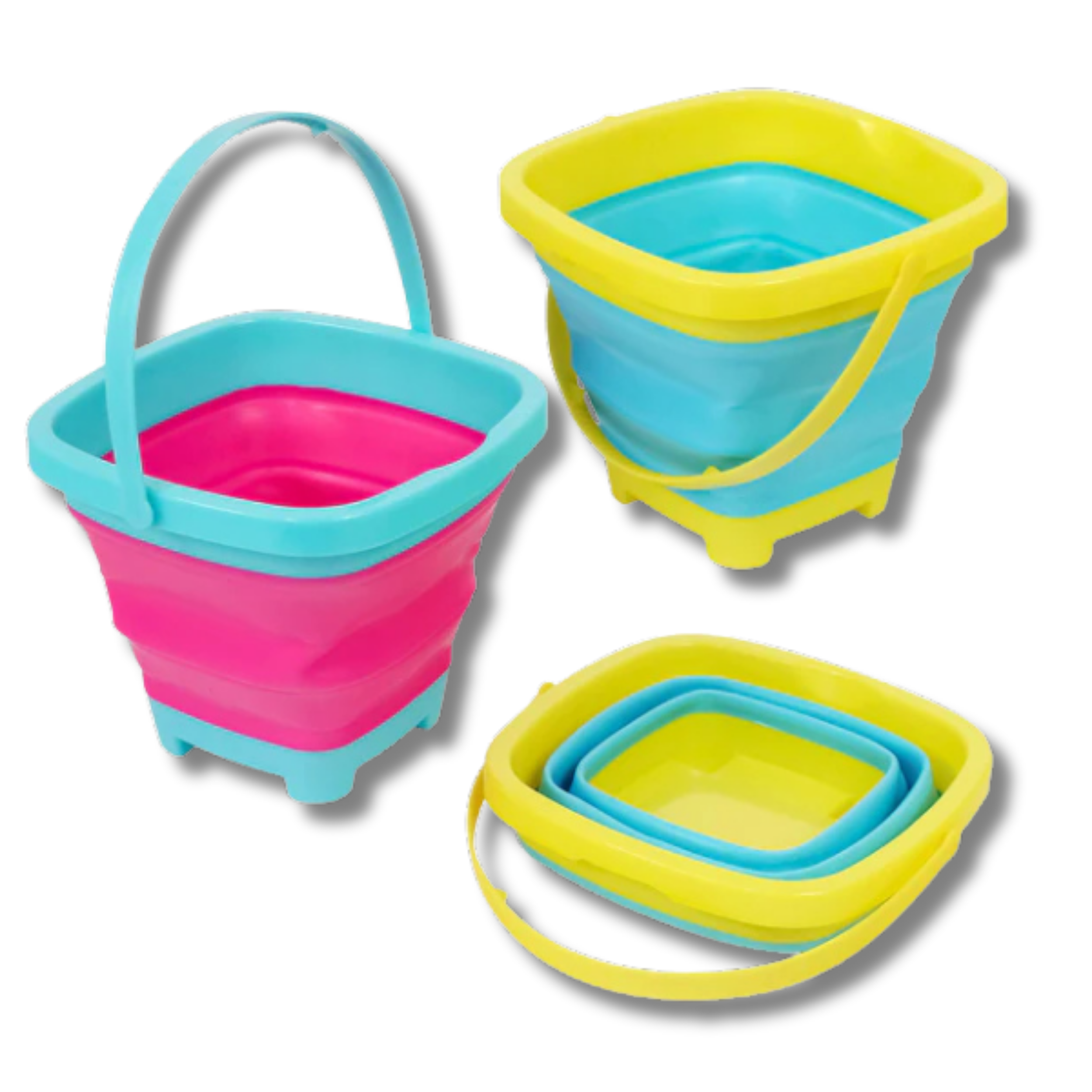 JSBlueRidge Toys - Vendita all'ingrosso Giocattolo da spiaggia/piscina - Bambini e neonati - Giocattolo da Spiaggia per Bambini - Secchiello Assortito0