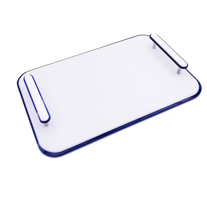 Plateau bleu Jetson pour la vente par 204 Haus Crafters