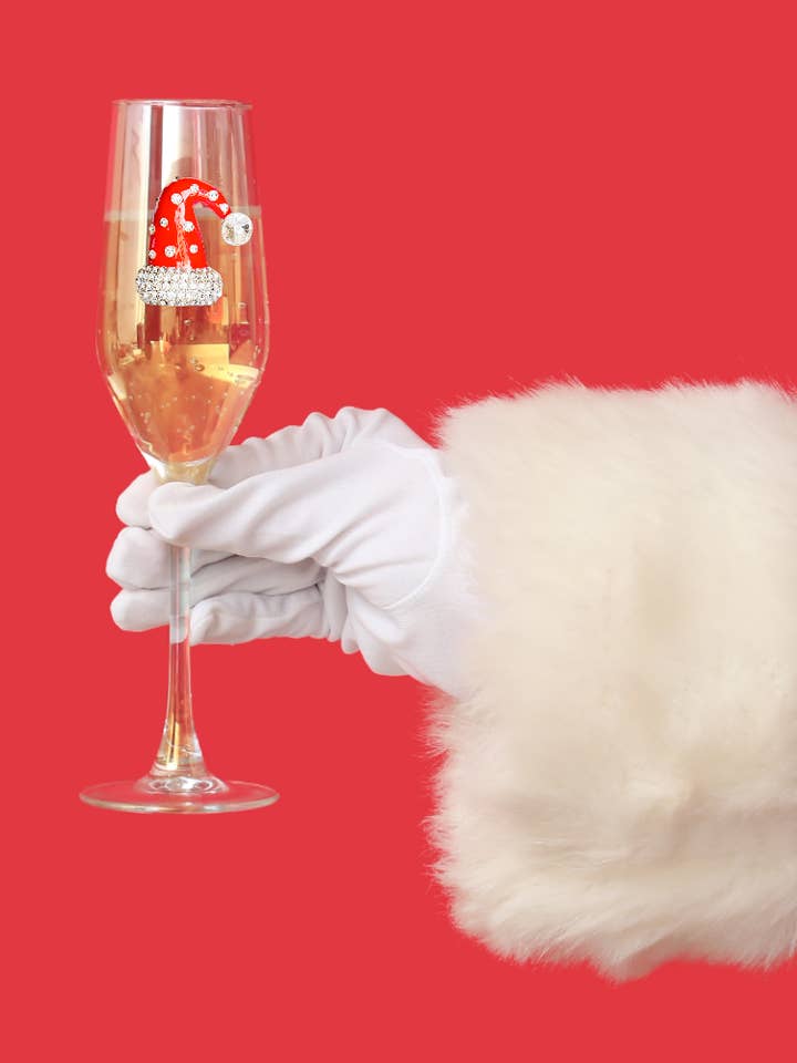 Chapéu de Natal Flauta Champanhe por atacado de The Queens' Jewels®