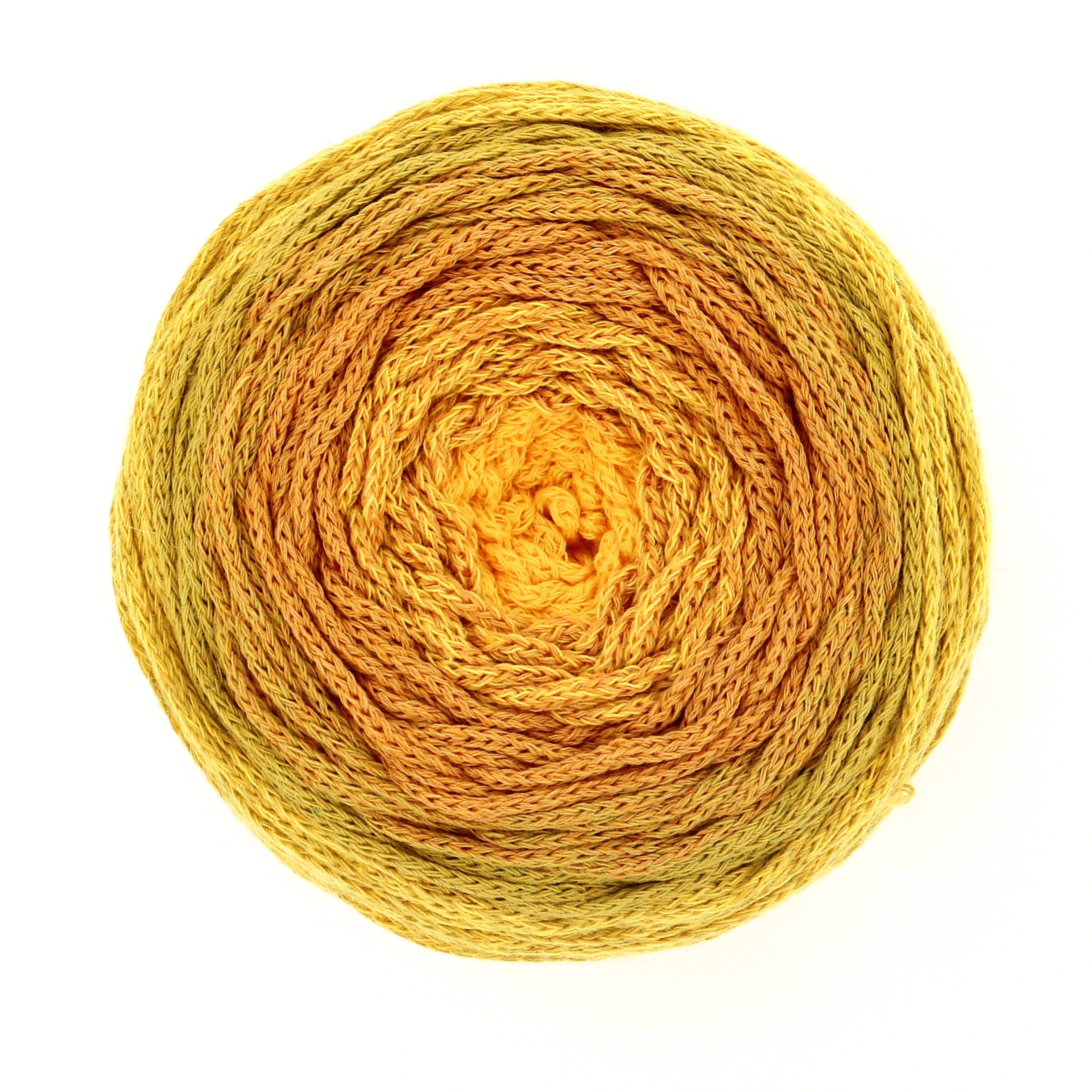 Hoooked Yarns – wholesale Garn – Wavy Blends - gradientgarn av återvunnen bomull3