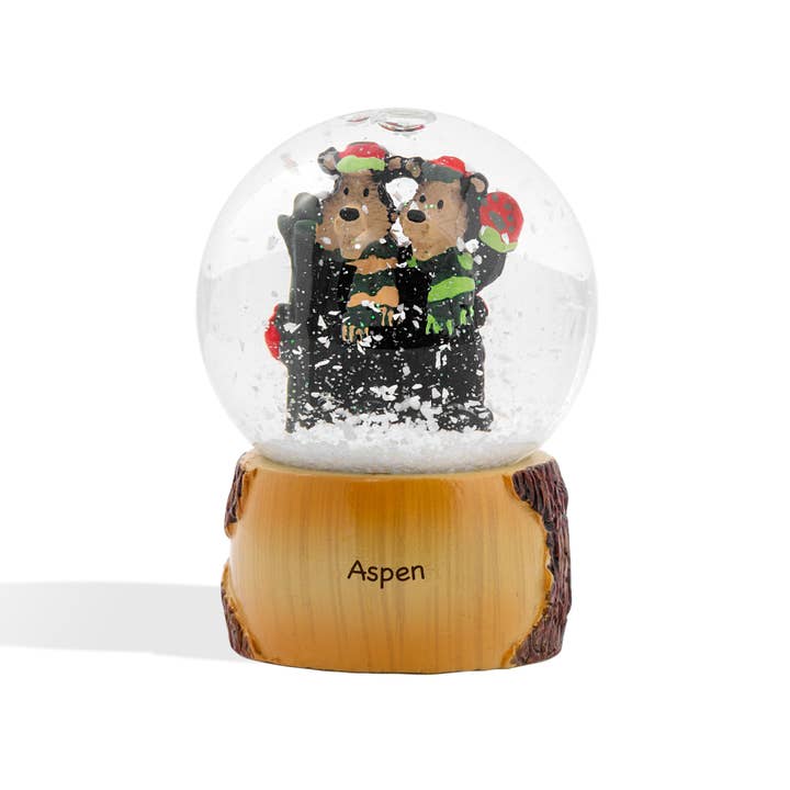 Mother Moose Gifts - Wholesale Snow Globe - Bearski Couple 45mm Snow Globe1