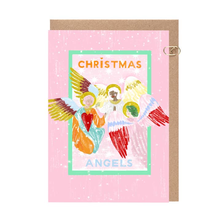 Tarjeta Christmas Angels para venta al por mayor de Meloo