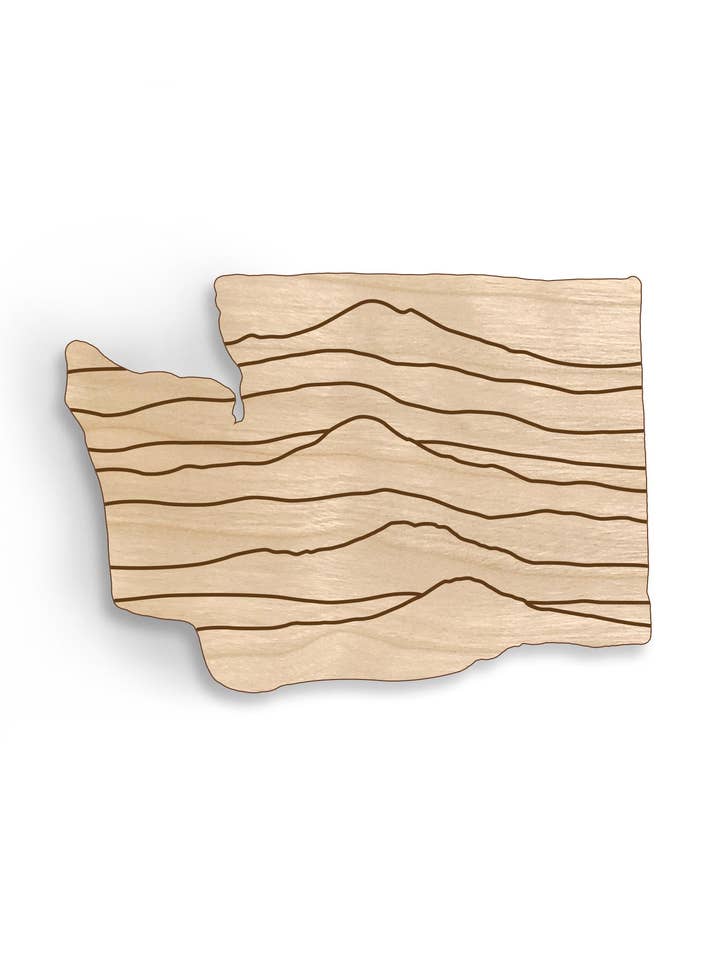 Magnete delle montagne di Washington per la vendita all'ingrosso da parte di Forever Northwest