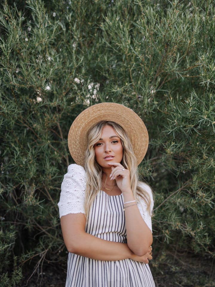 Fehrnvi Apparel - Wholesale Dress - Women's - Elizabeth Overall Dress in Ivory Charcoal4