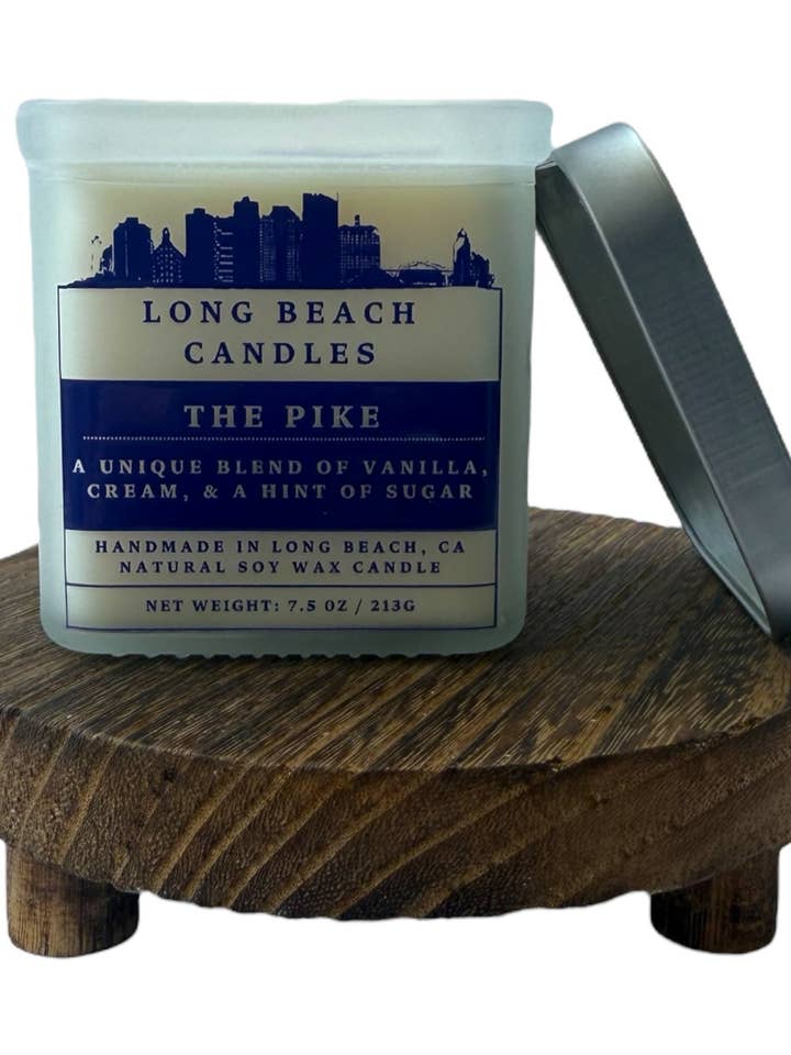 La vela Pike de 7.5 oz para venta al por mayor de Long Beach Candles