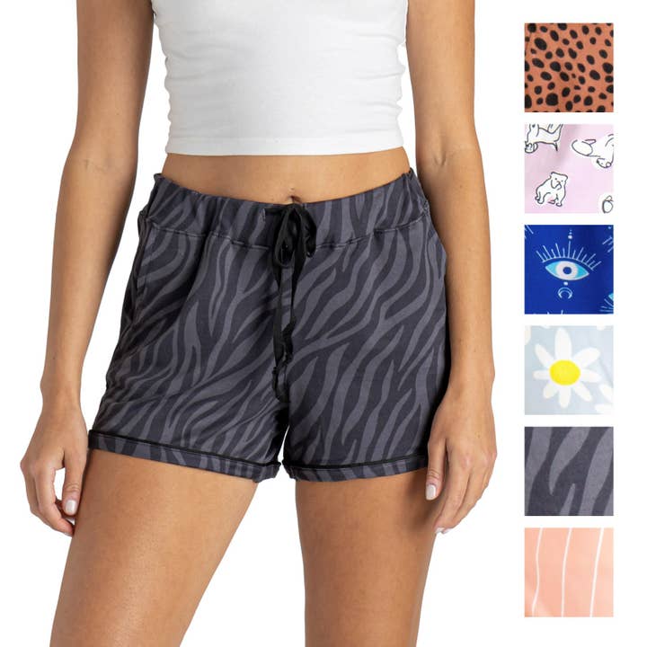 DM Merchandising - Wholesale Lounge Shorts - Women's - Hello Mello Wild Night In Lounge Shorts Open Stock4