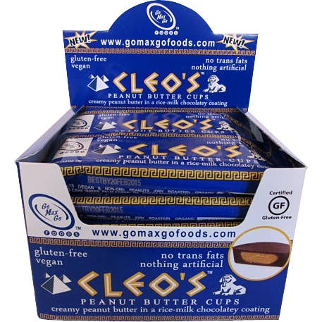 Go Max Go Foods - Wholesale Chocolate Covered Sweets - Cleo's Peanut Butter Cups