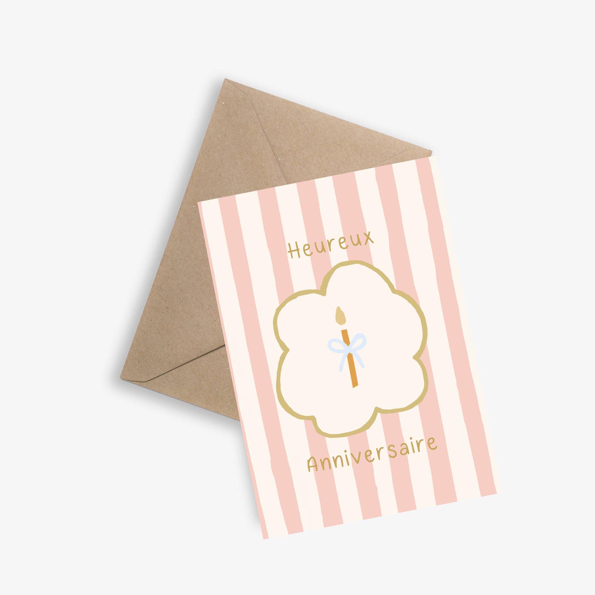 LE PAPIER GRAPHIQUE - Vente Cartes d'anniversaire - Heureux Anniversaire - Carte simple d'Anniversaire