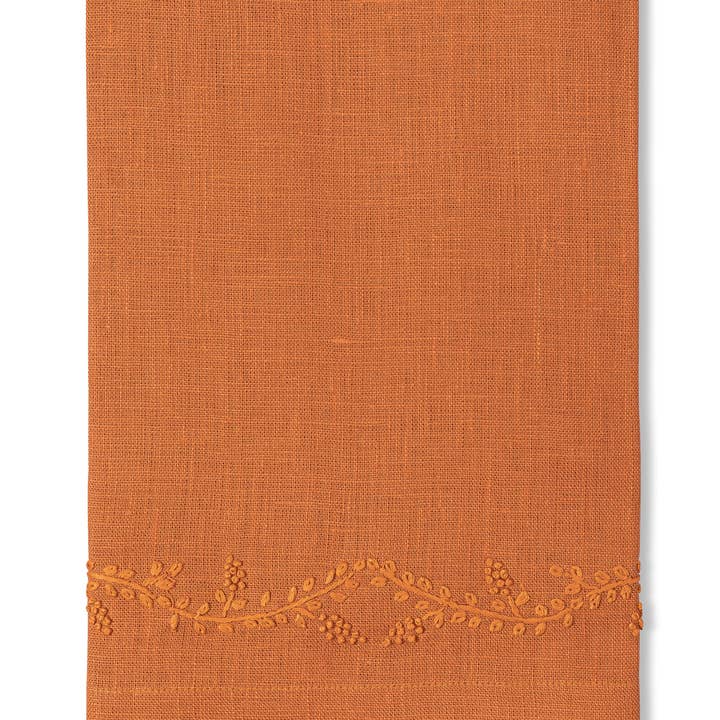 Henry Handwork - Wholesale Dinner & Cloth Napkin - Prism Vine Linen Cocktail Napkin6