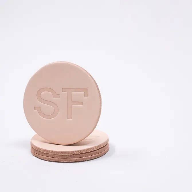 Manready Mercantile - Wholesale Coasters - Leather Coaster | SF0