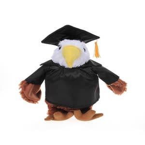 Plushland Adorable American Eagle 8 Inches Plush Stuffed Bird Toys For Kids  - Cute - Present for Holidays