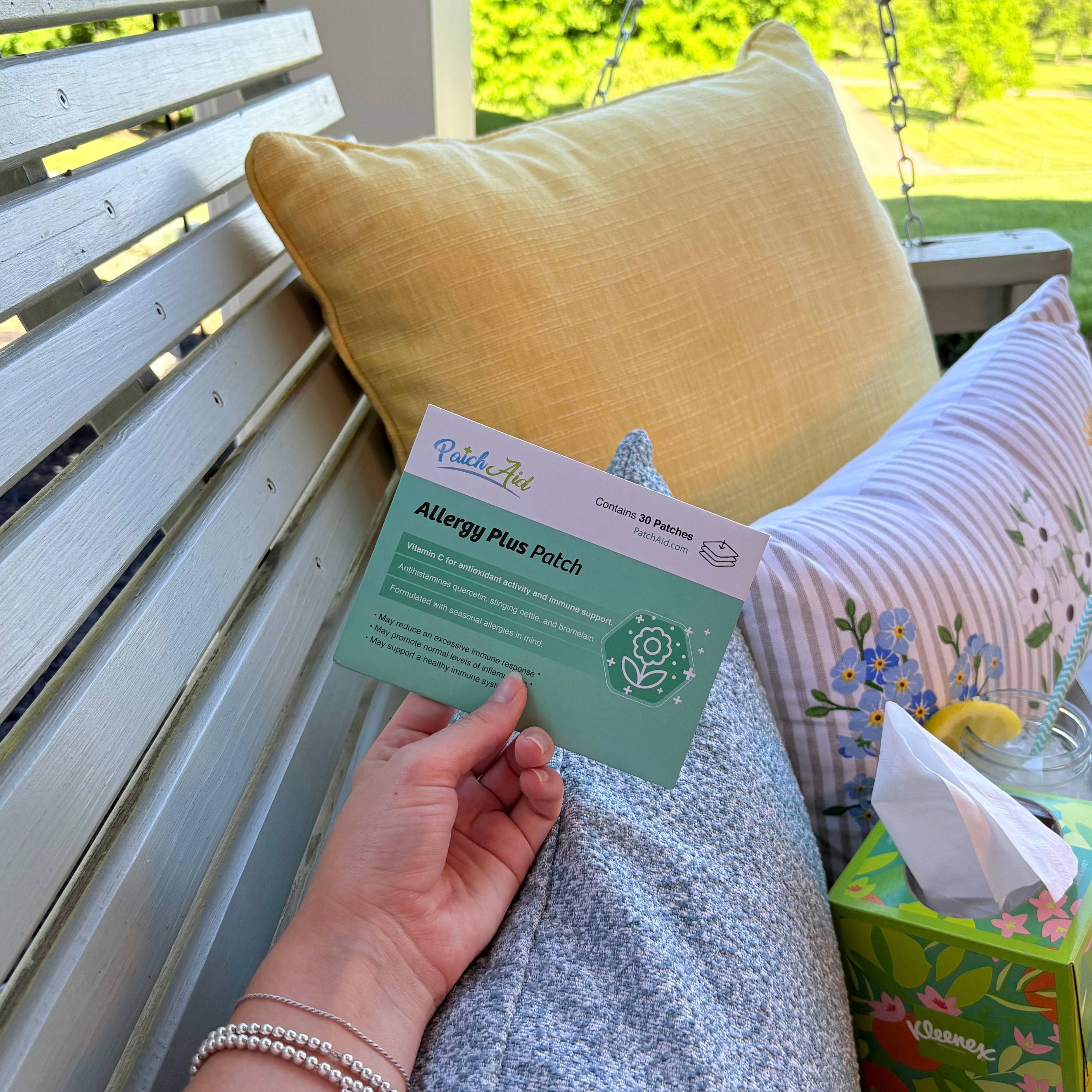 PatchAid - Vente Supplément oral/vitamine - Patch vitaminé Allergy Plus - Soulagement naturel des allergies1